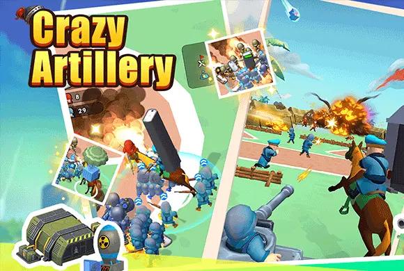 Crazy Artillery MiniGame