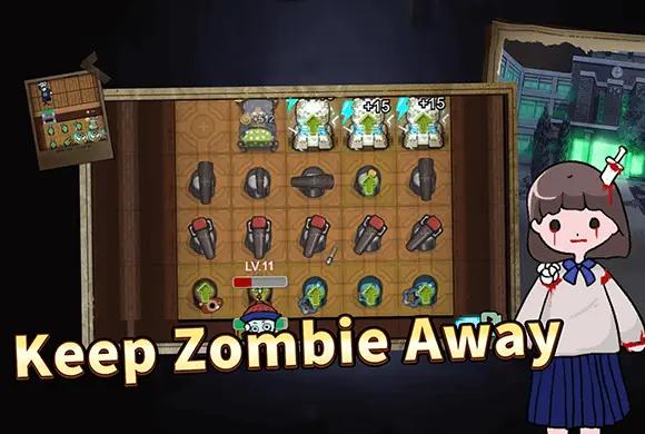 Keep Zombie Away MiniGame