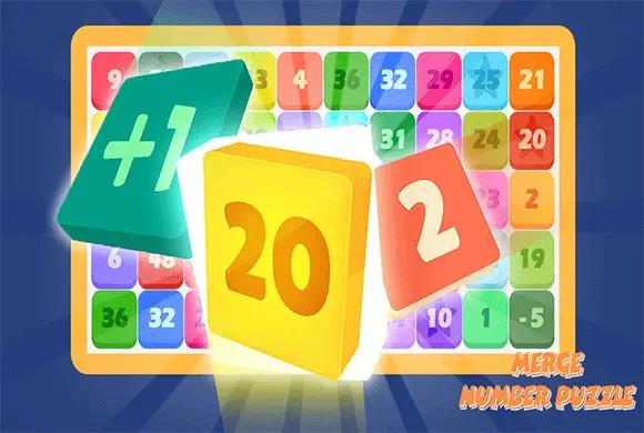 Merge Number Puzzle MiniGame