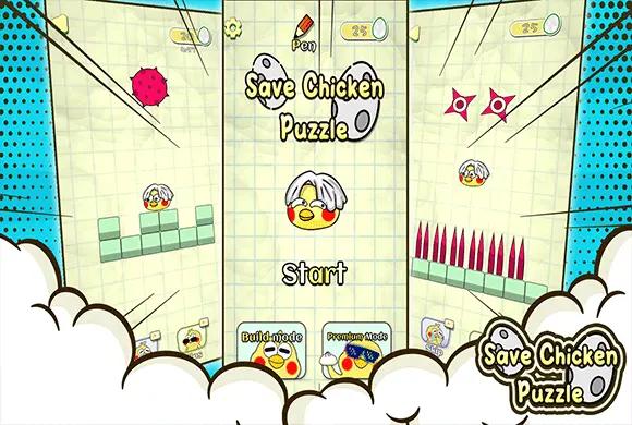 Save Chicken Puzzle MiniGame