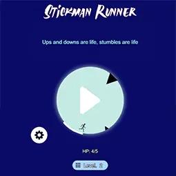 Stickman Run Around MiniGame