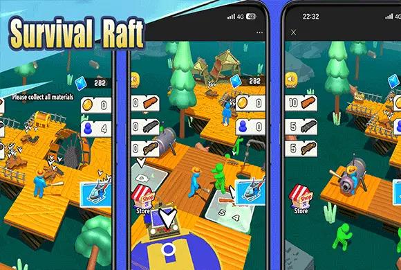 Survival Raft  MiniGame