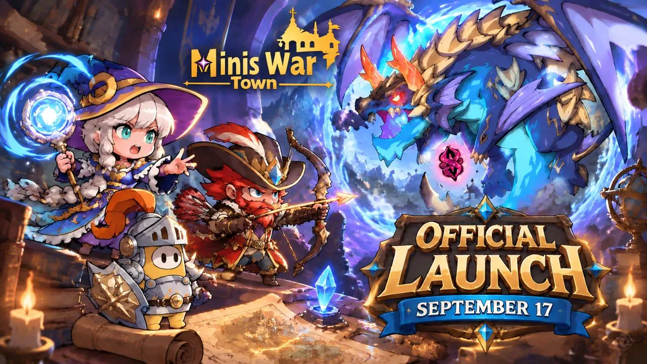 Minis War Town - Official Launch September 17